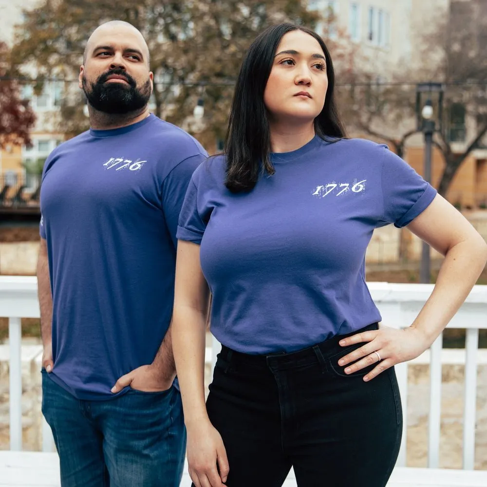 1776 Flag T-Shirt - Future Dusk