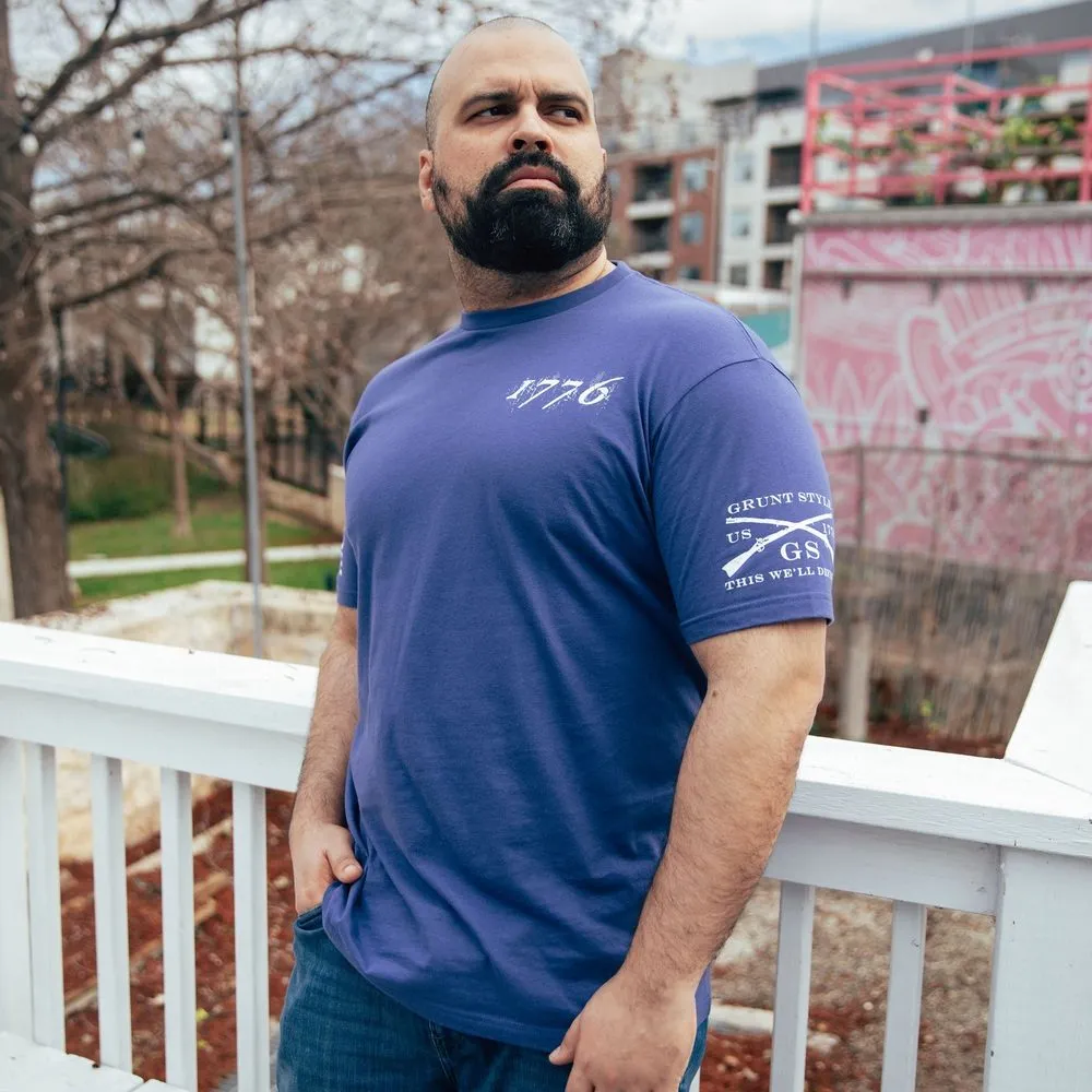 1776 Flag T-Shirt - Future Dusk
