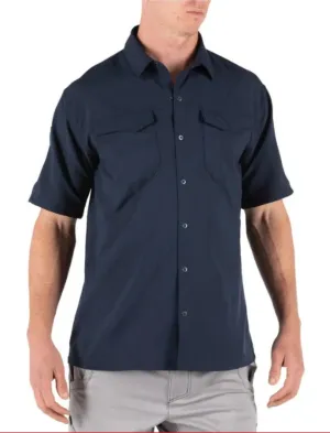 5.11 Tactical Men's Aerial Snap-Front Wicking Short Sleeve Work Shirt