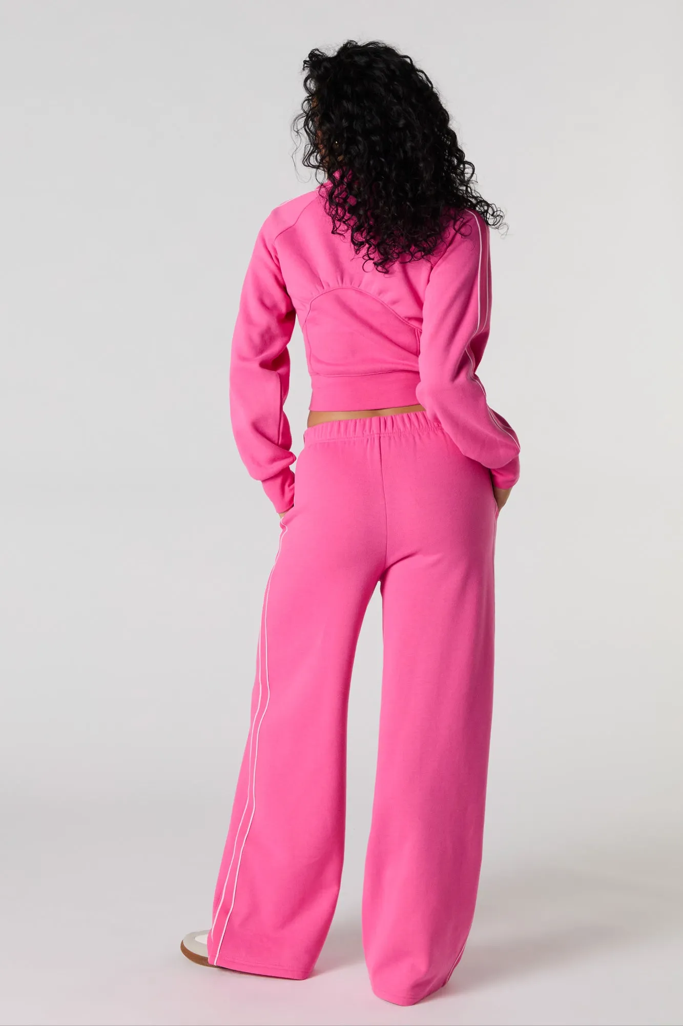 Active Fleece Wide Leg Sweatpant