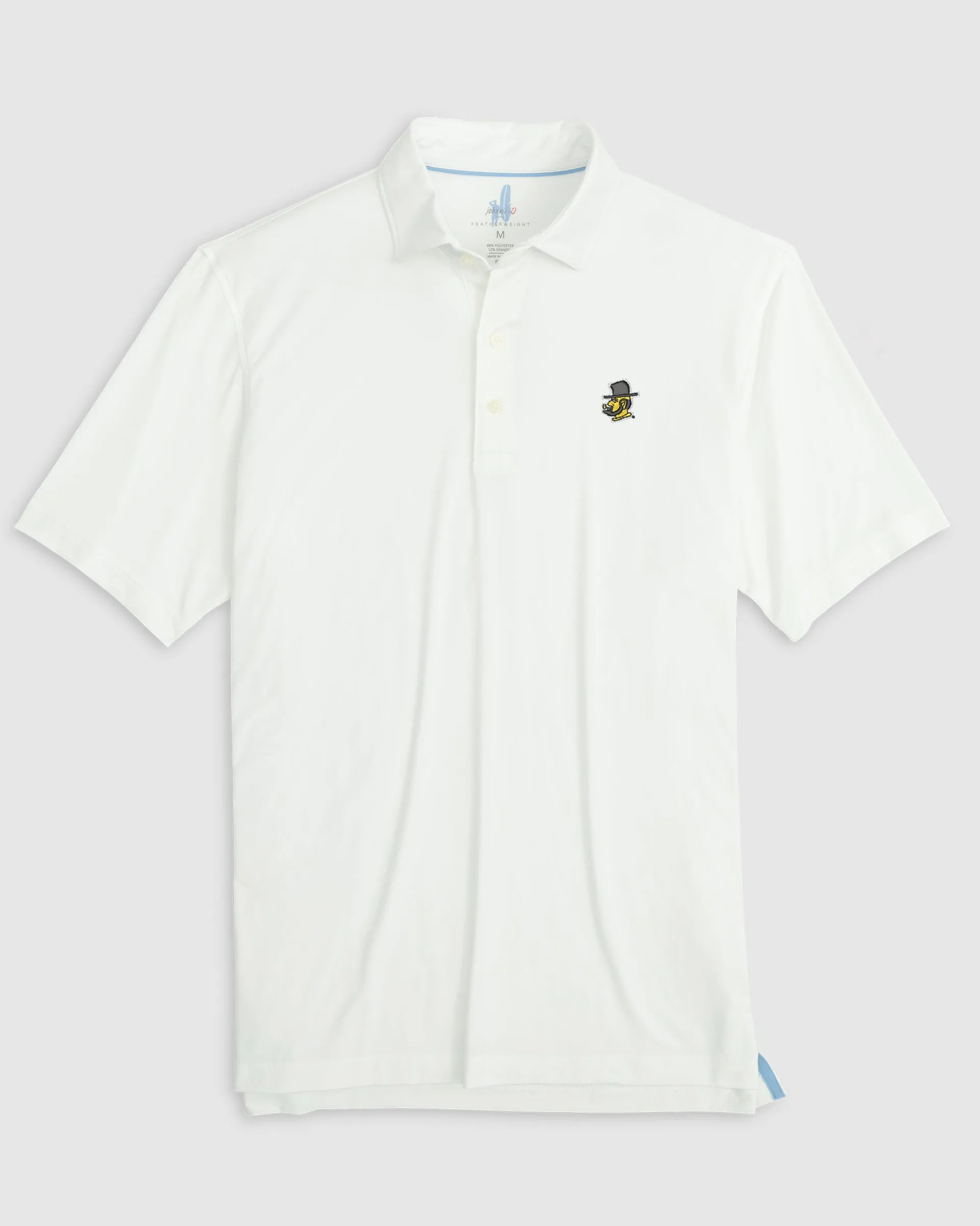 App State Huronn Featherweight Performance Polo - Yosef Logo