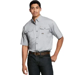 Ariat Men's Rebar Made Tough Short Sleeve Work Shirt