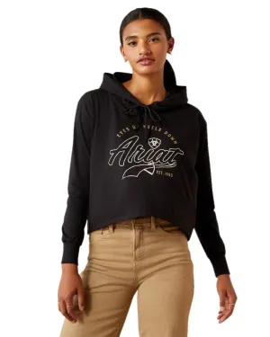 Ariat Womens Heels Down Hoodie T-Shirt
