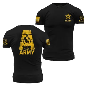 Army A-Team T-Shirt - Black