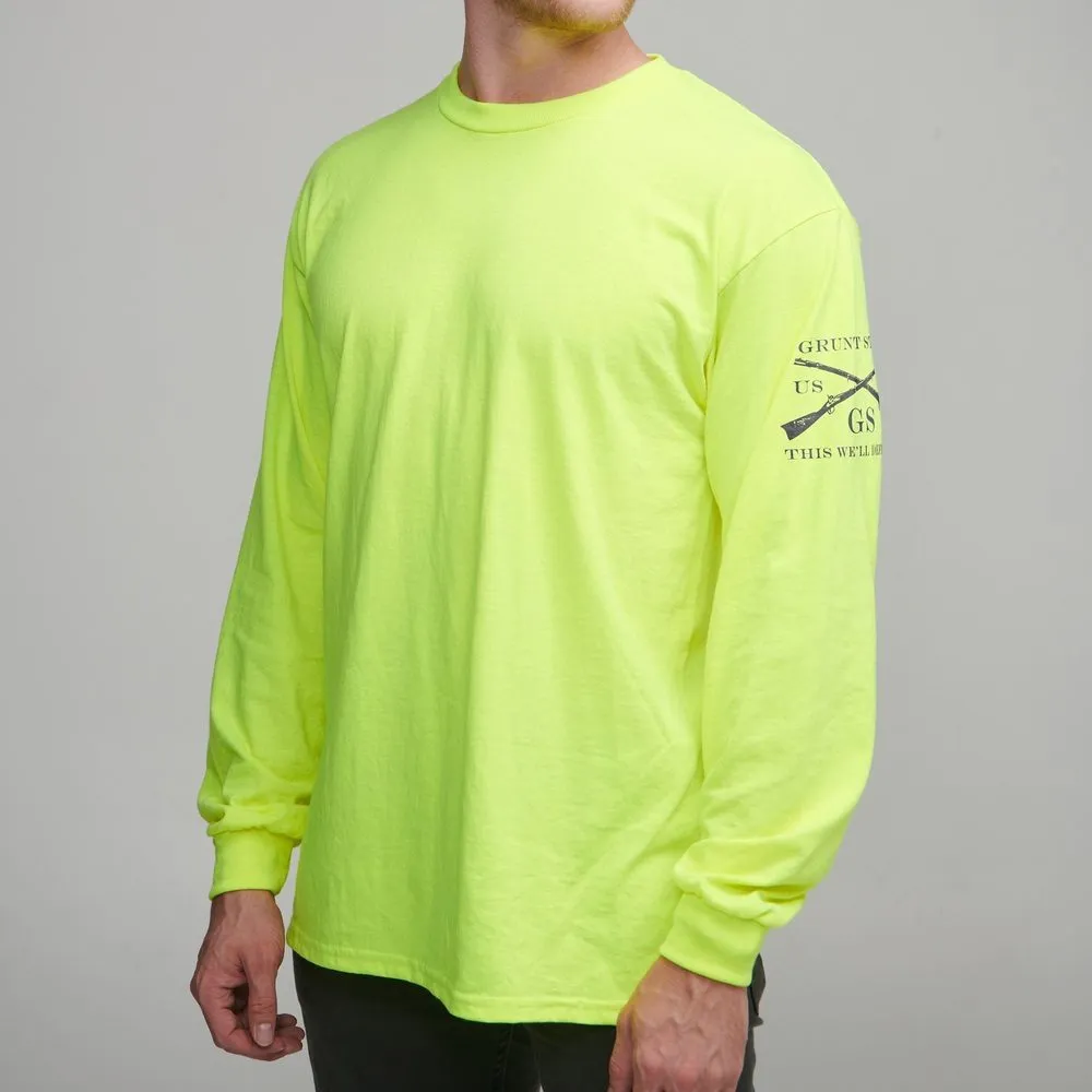 Basic Long Sleeve - Safety Green