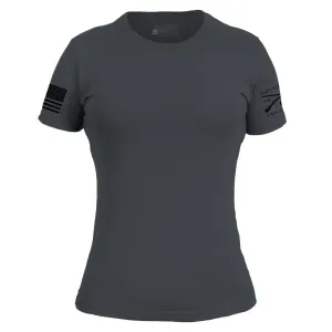 Basic T-Shirt Women's Slim Fit - Heavy Metal