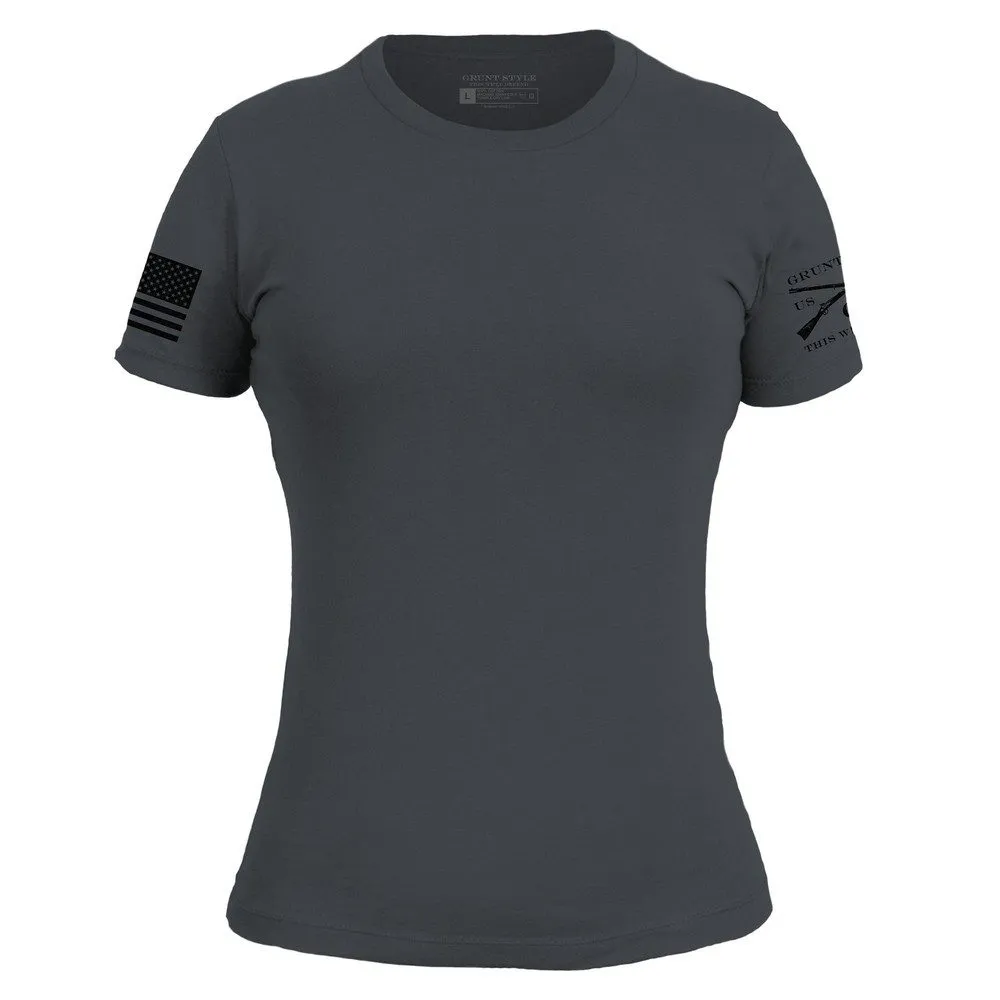 Basic T-Shirt Women's Slim Fit - Heavy Metal
