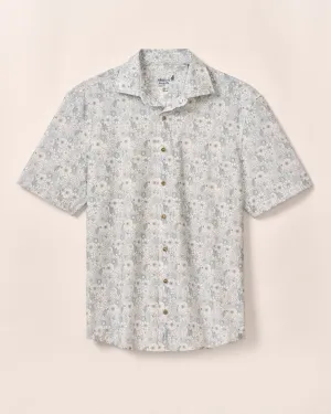 Big & Tall Short Sleeve Hangin' Out Knit Button Down Shirt - Kayce