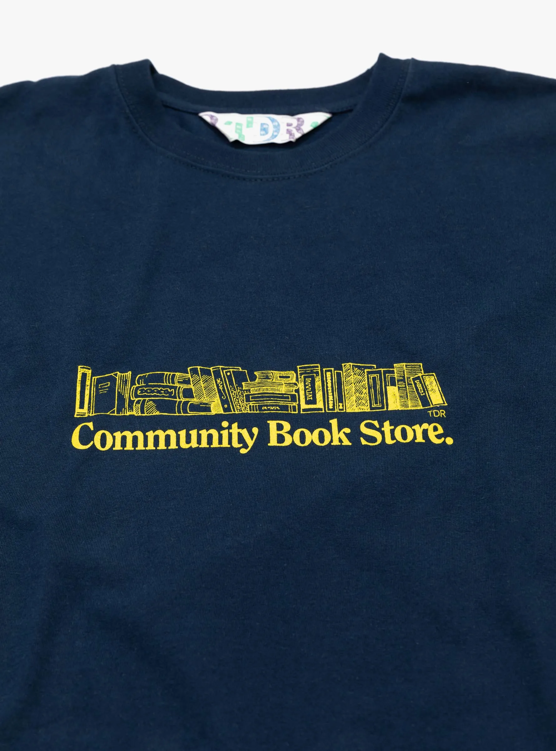 Book T-Shirt Navy