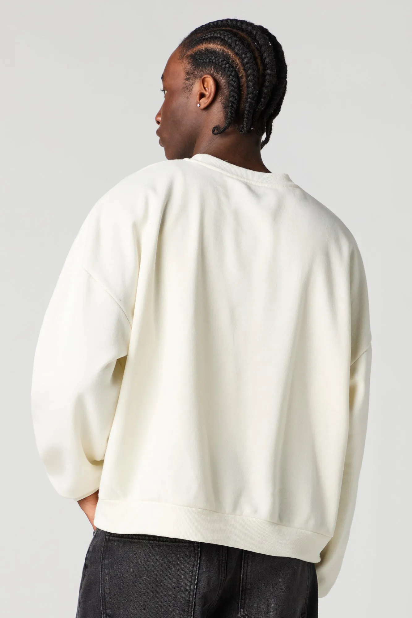 Boxy Fleece Sweatshirt