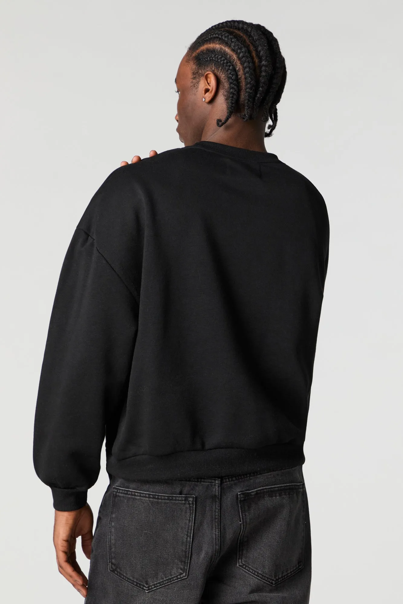 Boxy Fleece Sweatshirt