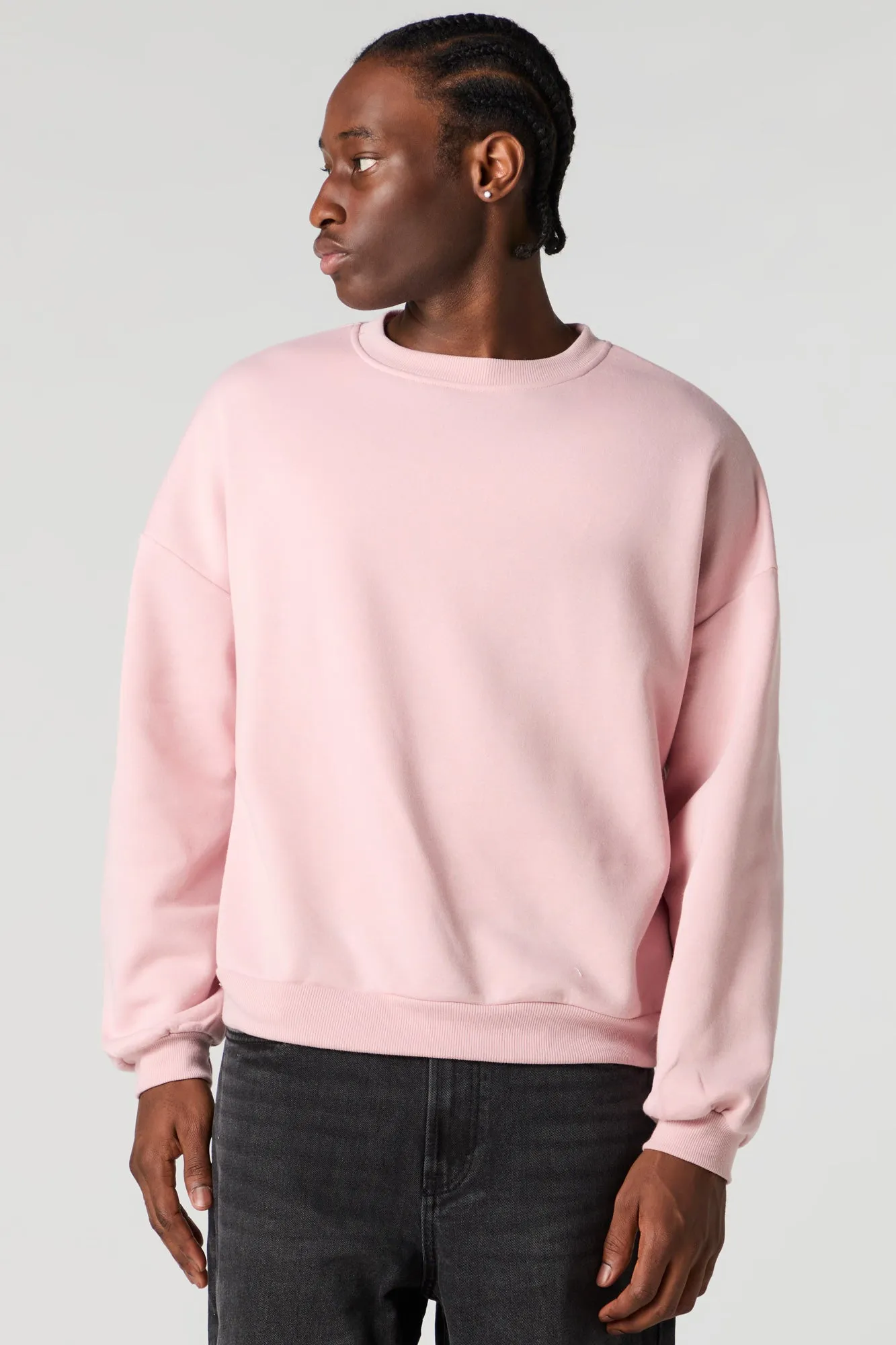 Boxy Fleece Sweatshirt