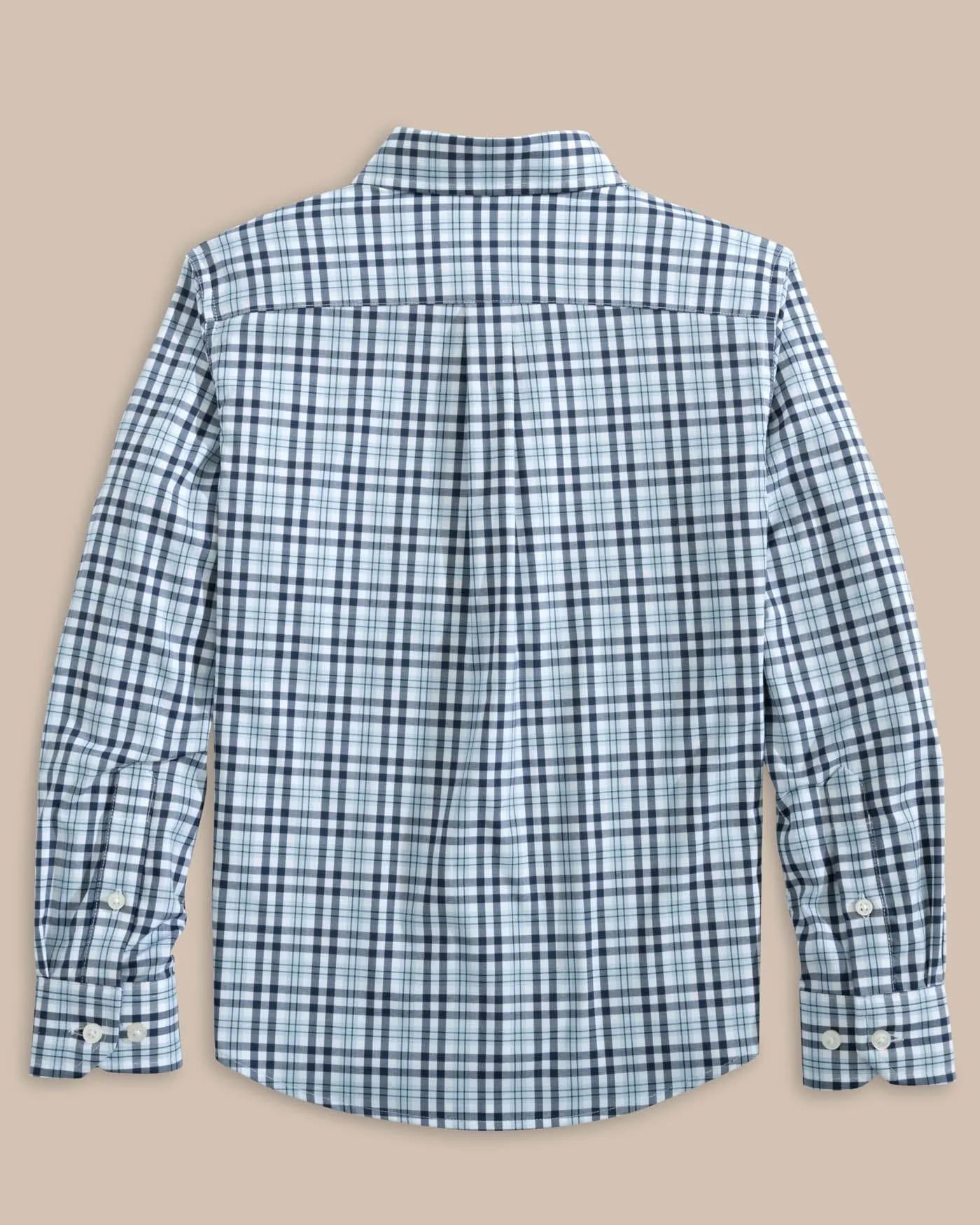 Boys Intercoastal Haywood Plaid Sport Shirt