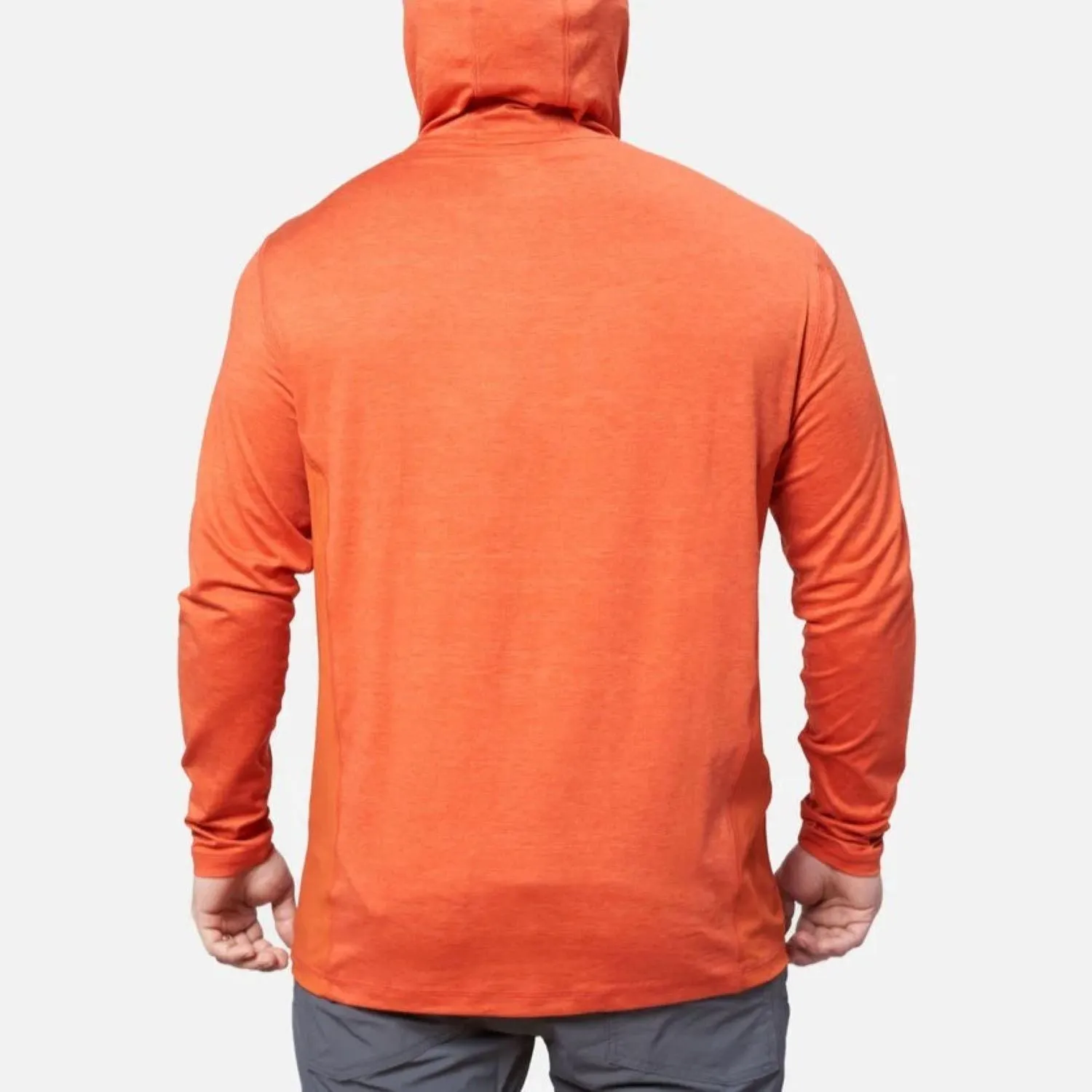 BRUNT Men's The Mckenna Tech UPF 50 Hooded Long Sleeve T-Shirt