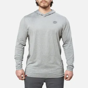 BRUNT Men's The Mckenna Tech UPF 50 Hooded Long Sleeve T-Shirt
