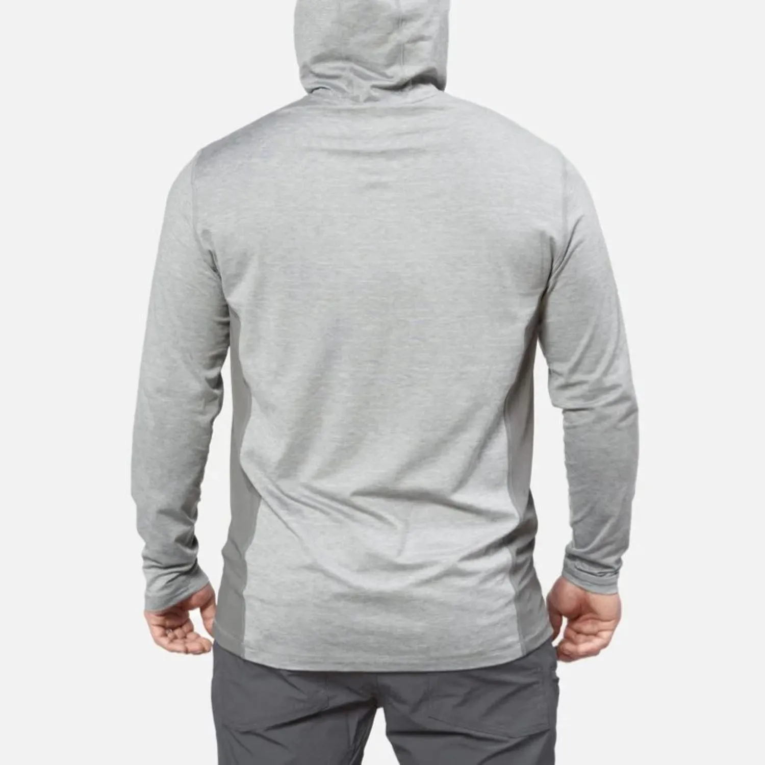 BRUNT Men's The Mckenna Tech UPF 50 Hooded Long Sleeve T-Shirt
