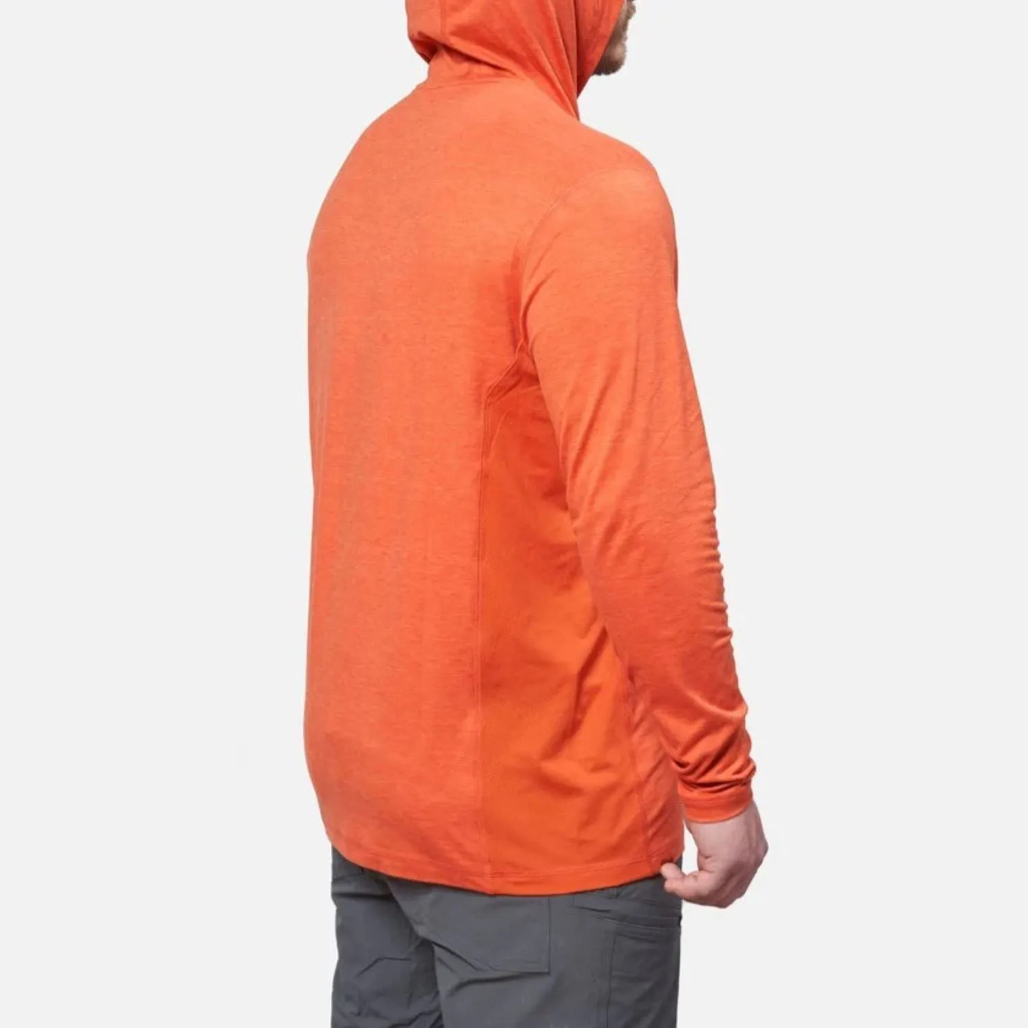 BRUNT Men's The Mckenna Tech UPF 50 Hooded Long Sleeve T-Shirt