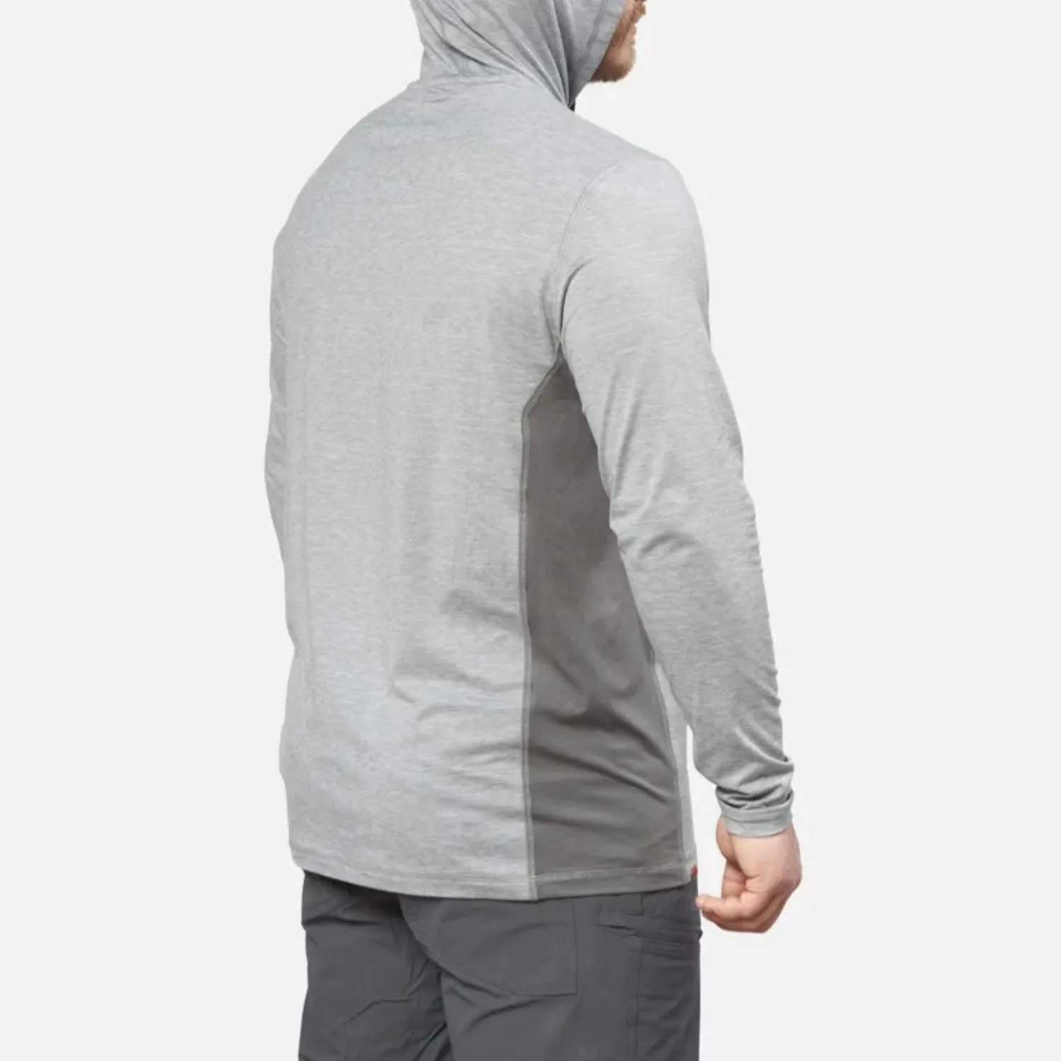 BRUNT Men's The Mckenna Tech UPF 50 Hooded Long Sleeve T-Shirt