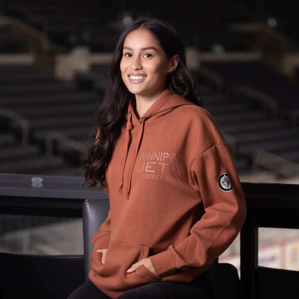 CCM DS FLEECE HOODIE - NUTSHELL