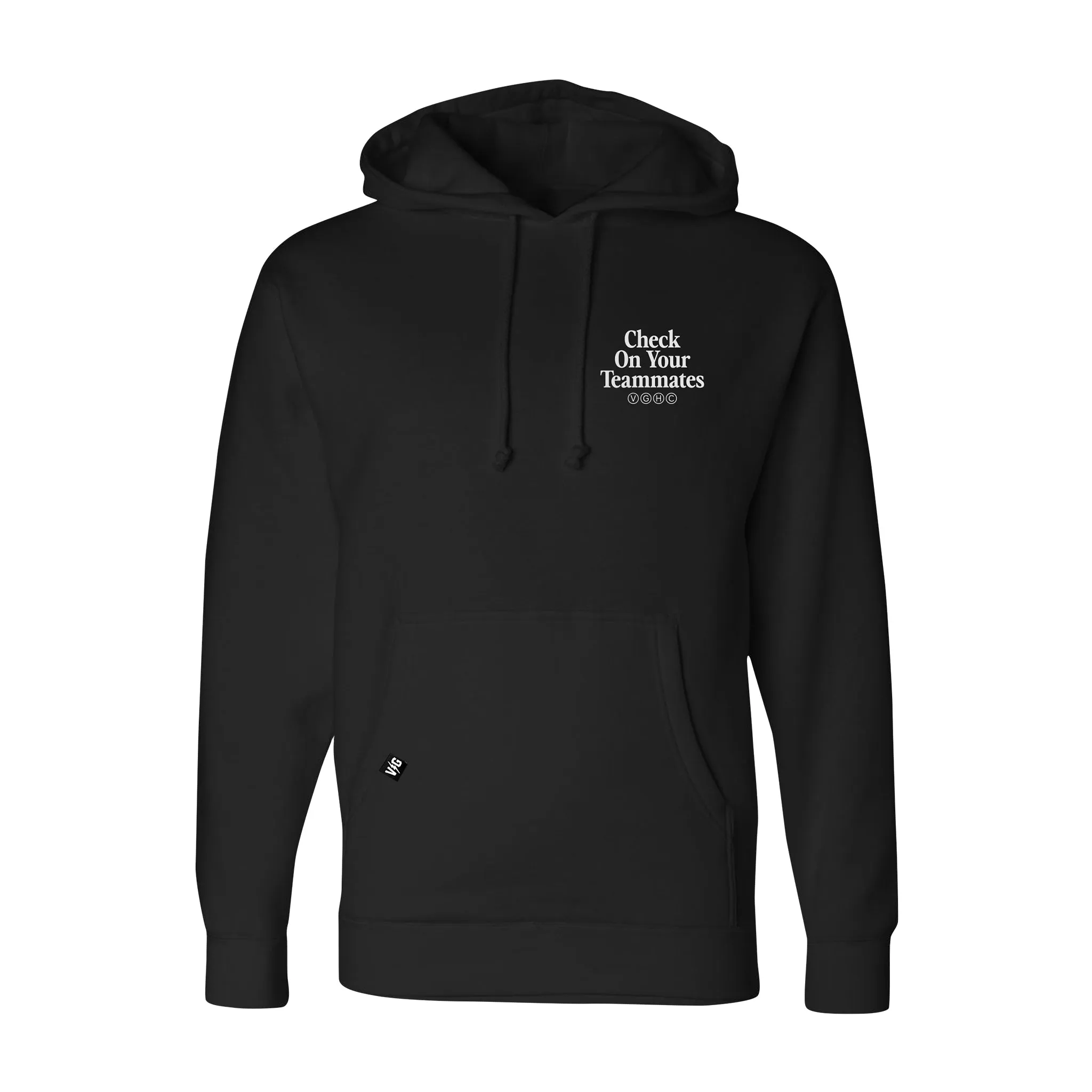 Check On Your Teammates 24 Pullover Hood