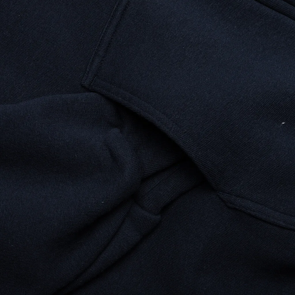 Classic Zip-Up Hoodie - Navy