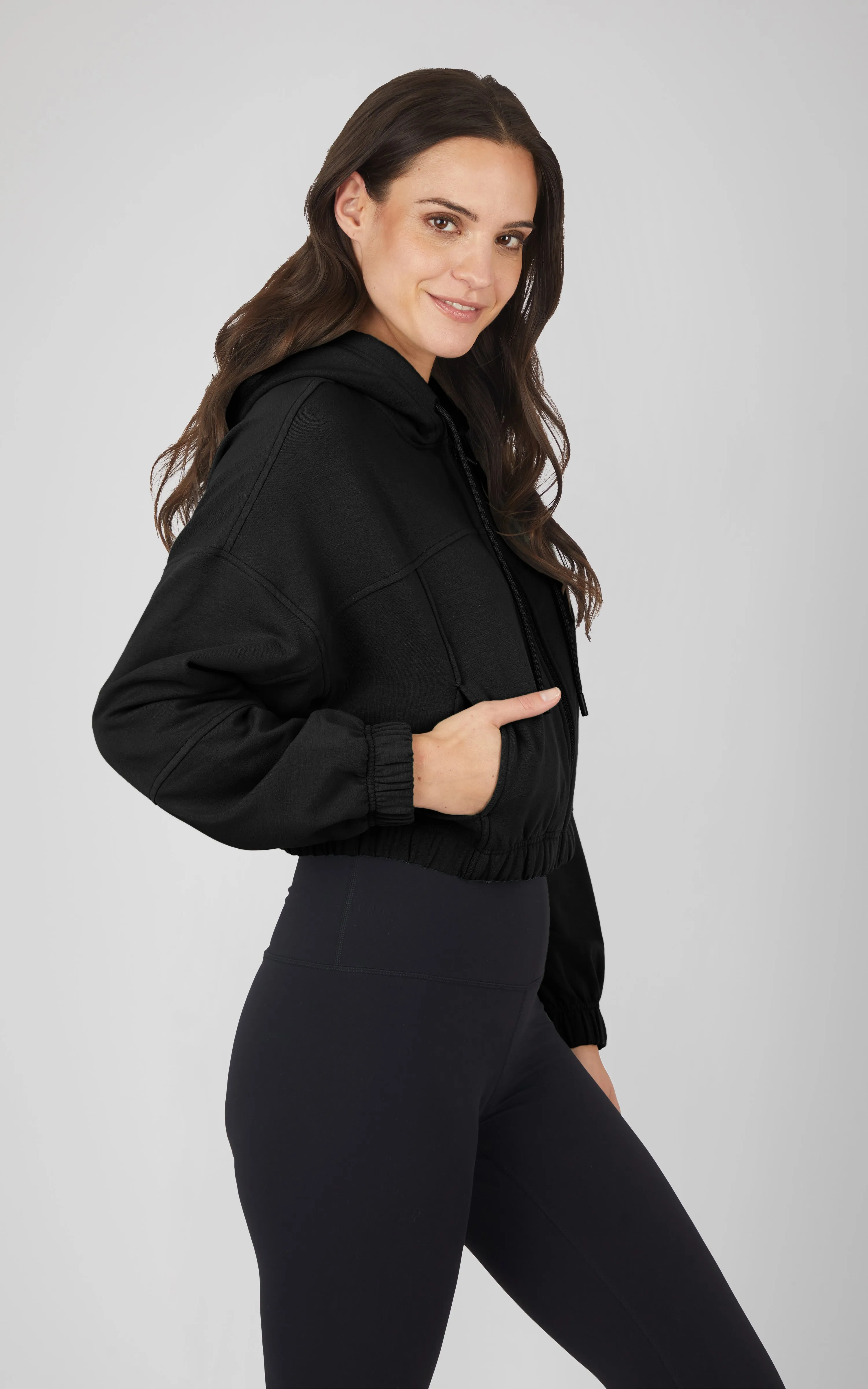 Cloud Plush Side Pocket Hoodie