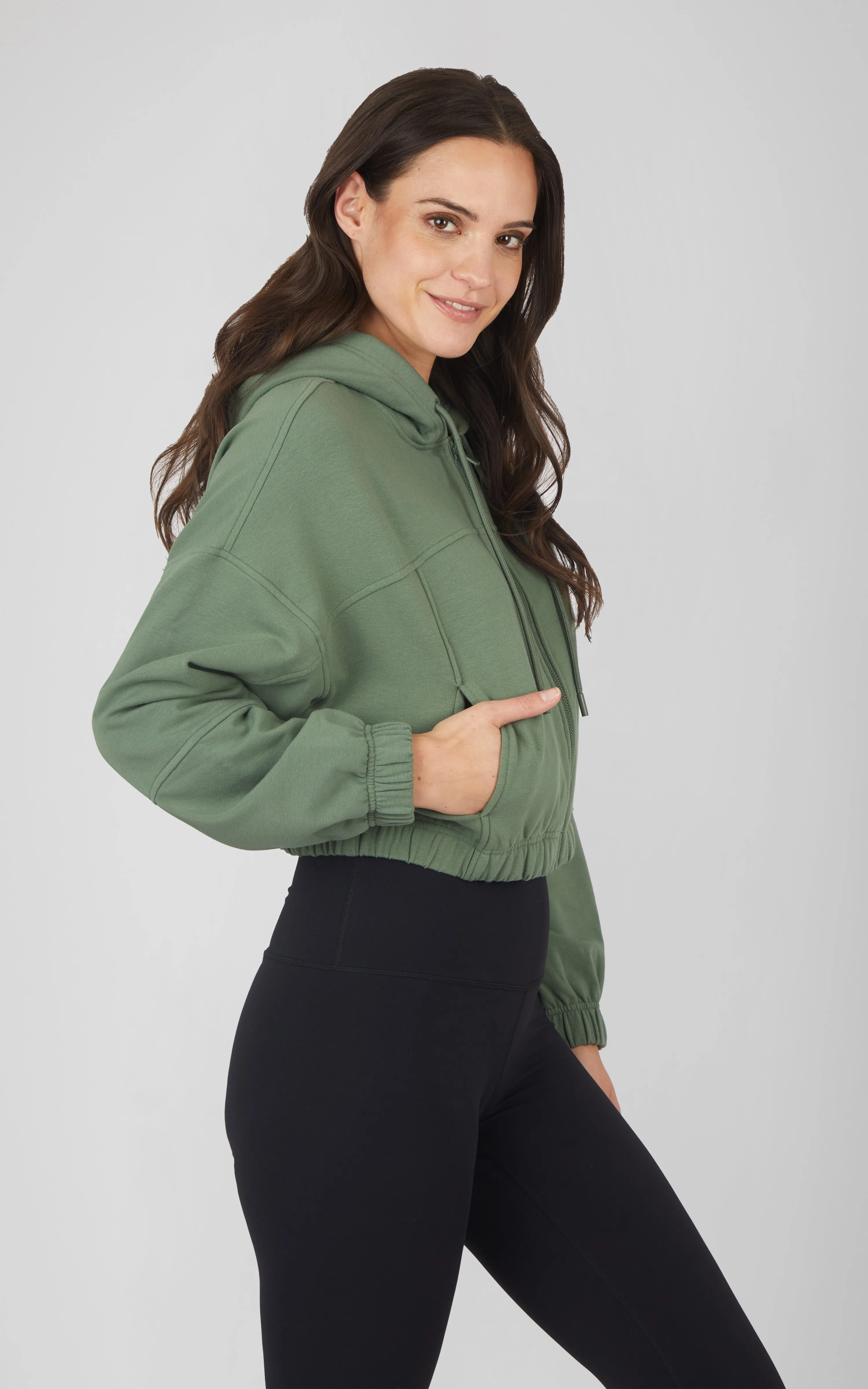 Cloud Plush Side Pocket Hoodie
