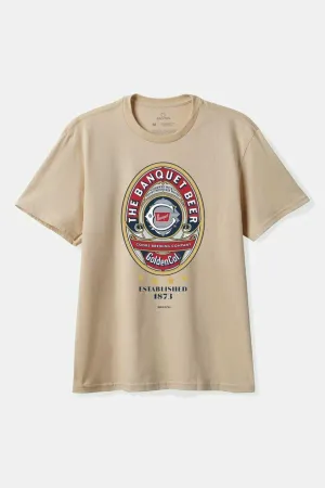 Coors Start Your Legacy Banquet S/S Standard T-Shirt - Cream