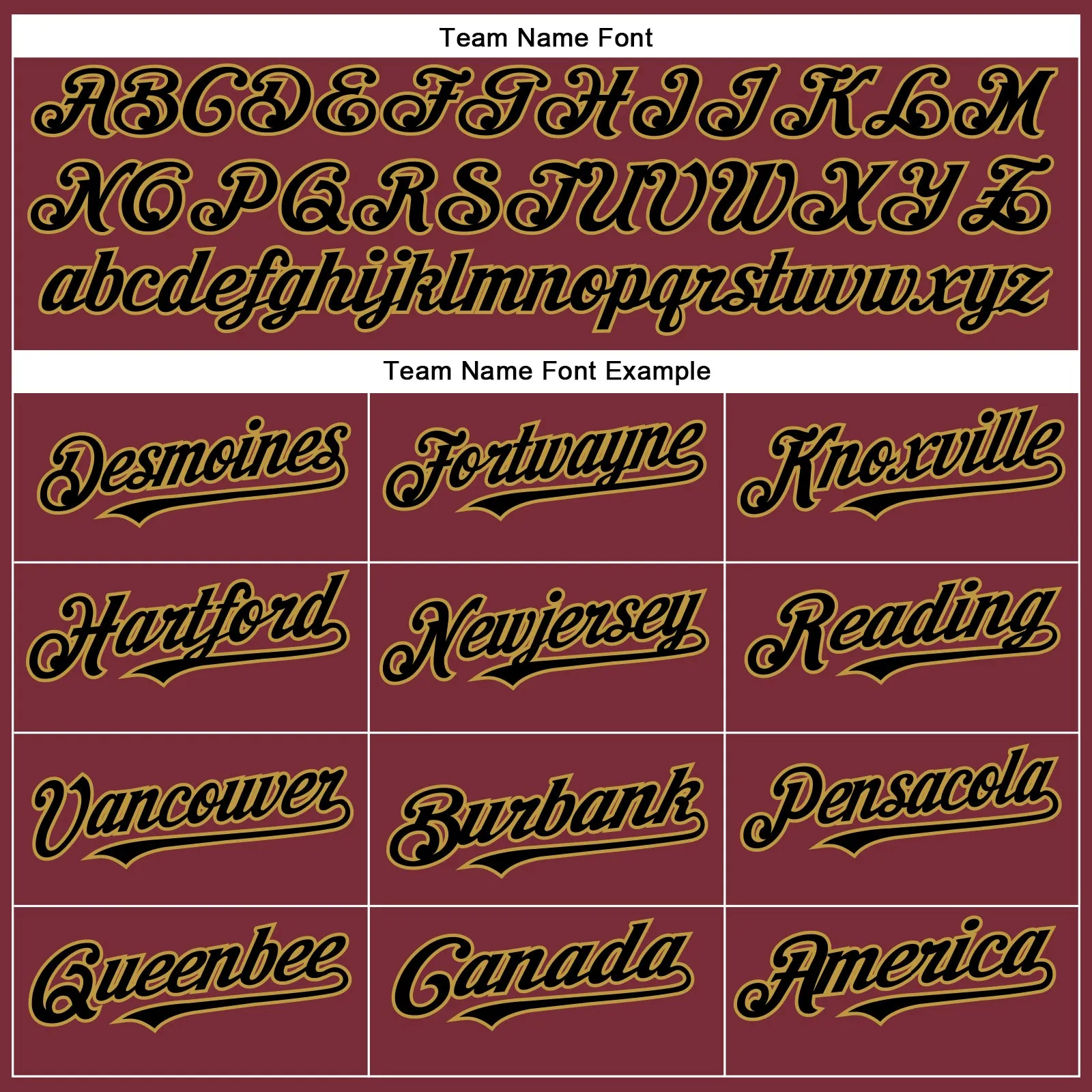 Custom Burgundy Black-Old Gold Authentic Baseball Jersey