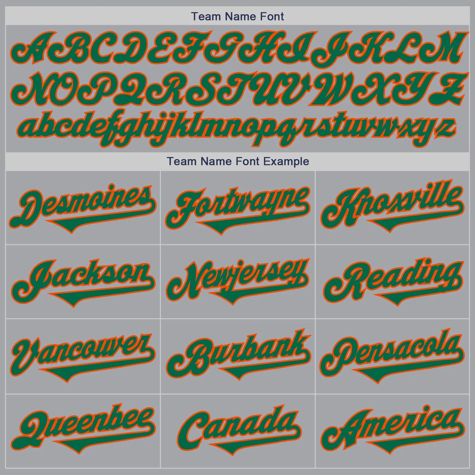 Custom Gray Kelly Green-Orange Authentic Two Tone Baseball Jersey