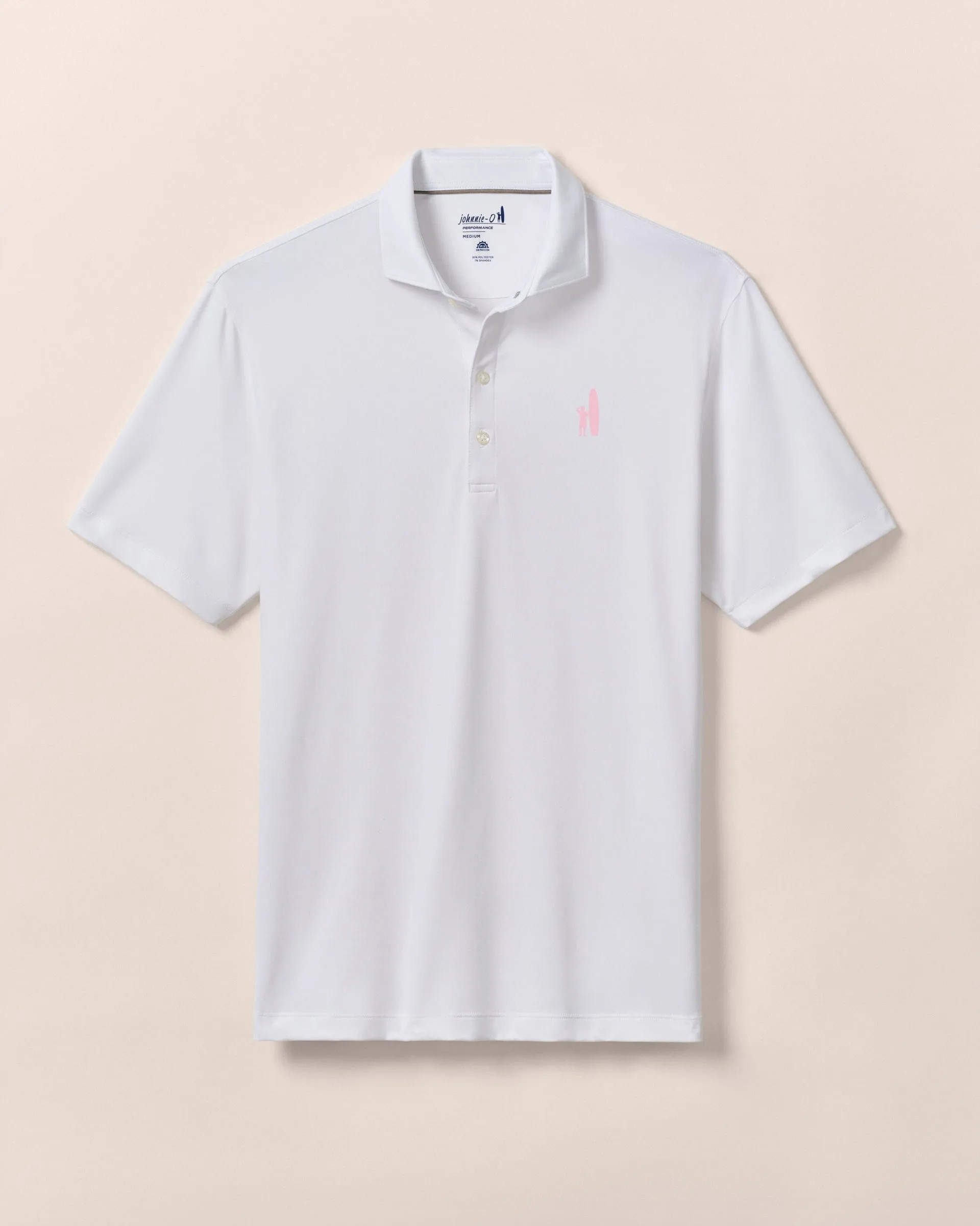 Custom Surfer Logo Performance Jersey Polo - Birdie