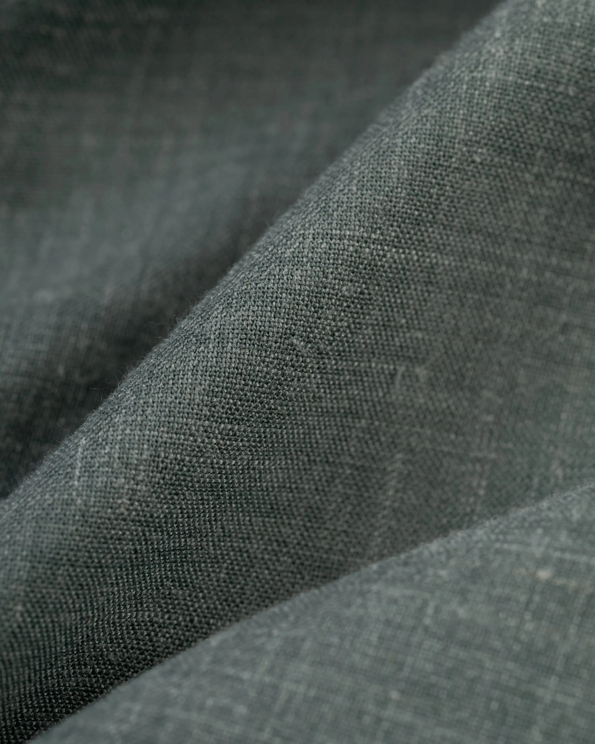 DARK GREEN CRASH LINEN SPORT COAT