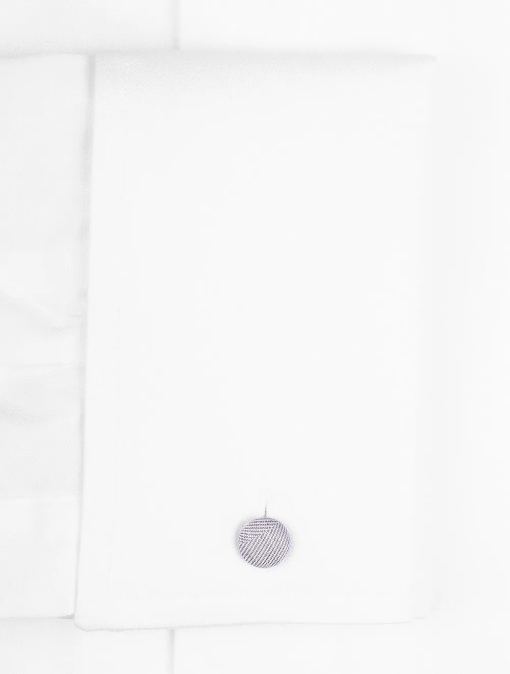Double Cuff Contemporary Fit Shirt White