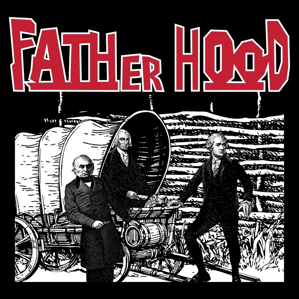 Father Hood T-Shirt - Black