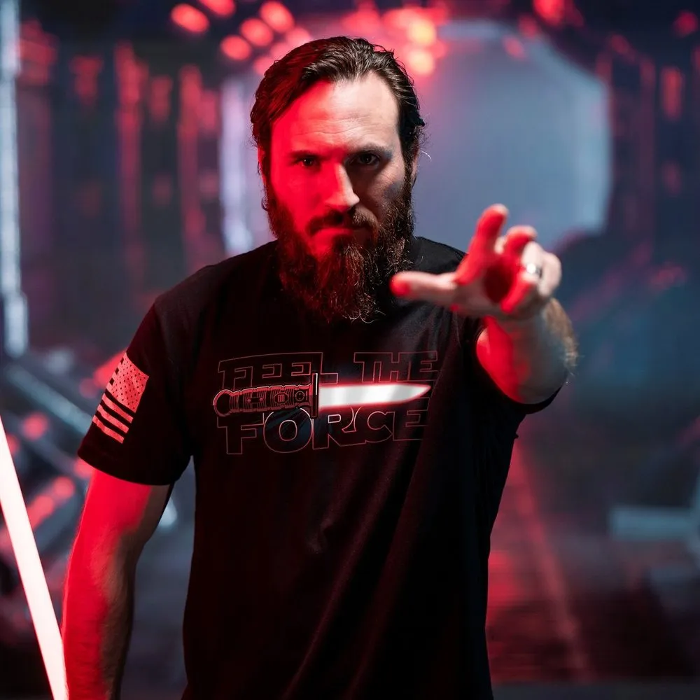 Feel The Red Force T-Shirt - Black
