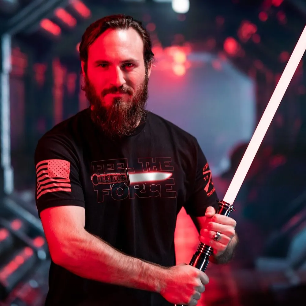 Feel The Red Force T-Shirt - Black