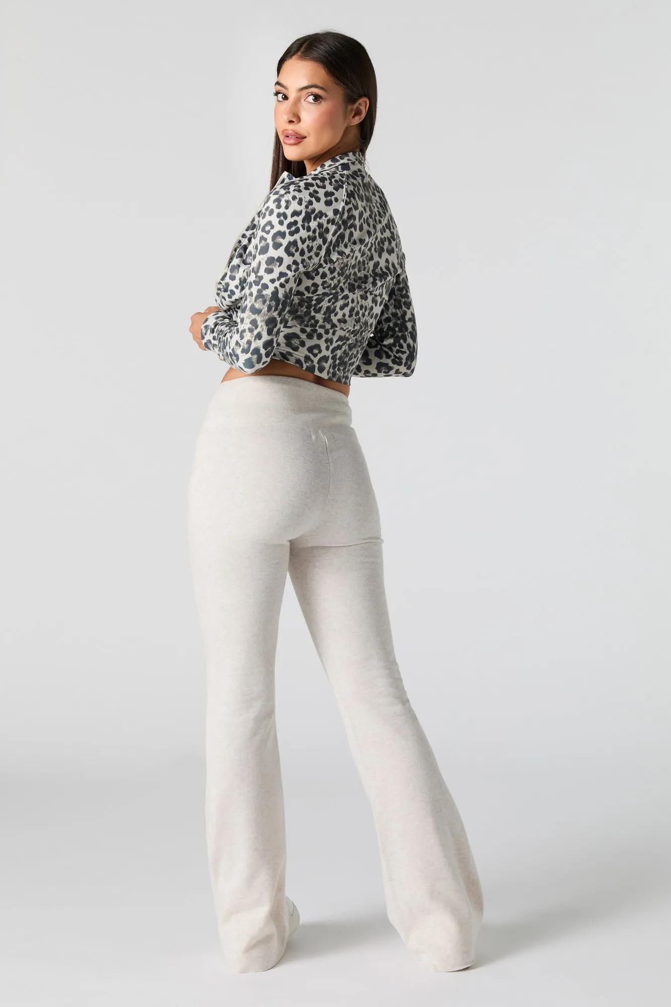 Fleece Flare Sweatpant