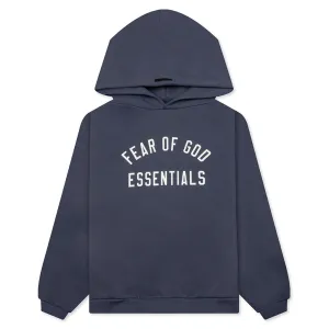 Fleece Hoodie - Marine