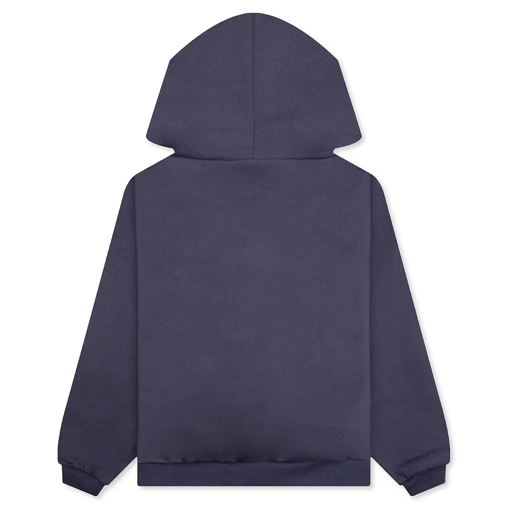 Fleece Hoodie - Marine