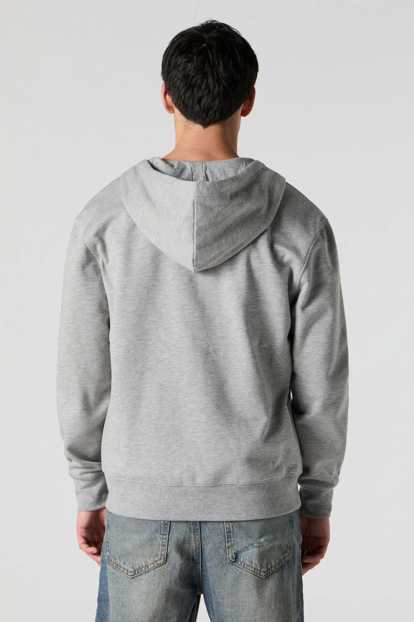Fleece Zip-Up Hoodie