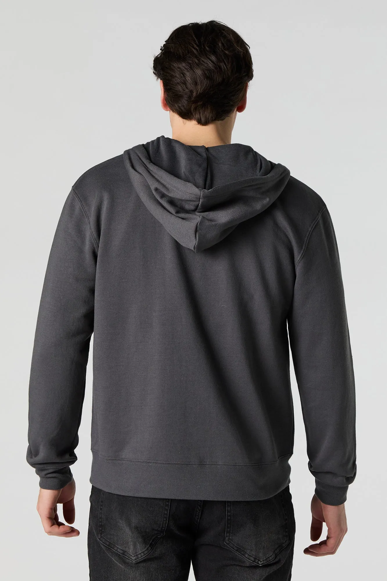 Fleece Zip-Up Hoodie