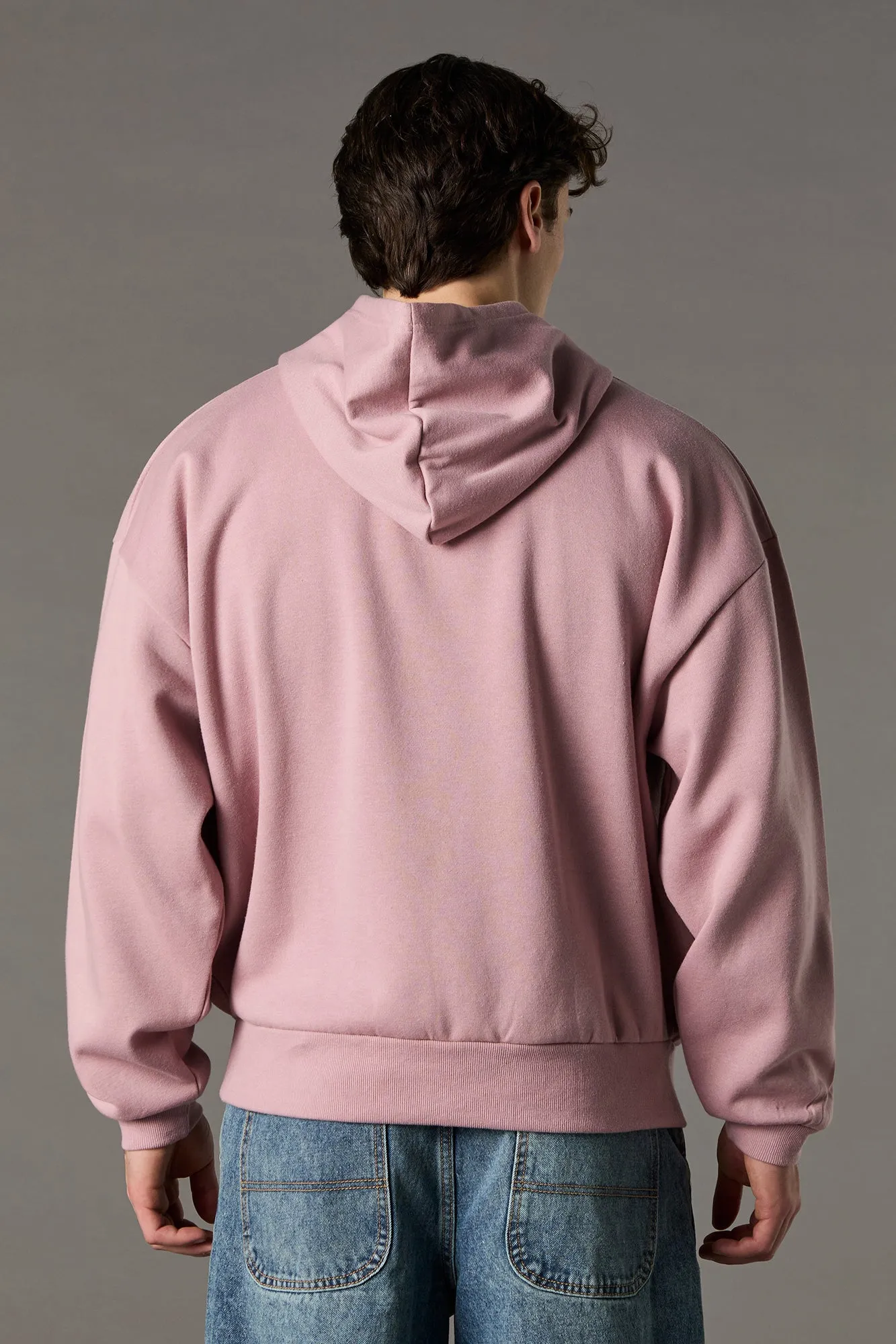 Haut à capuchon en molleton à broderie en chenille Playboy