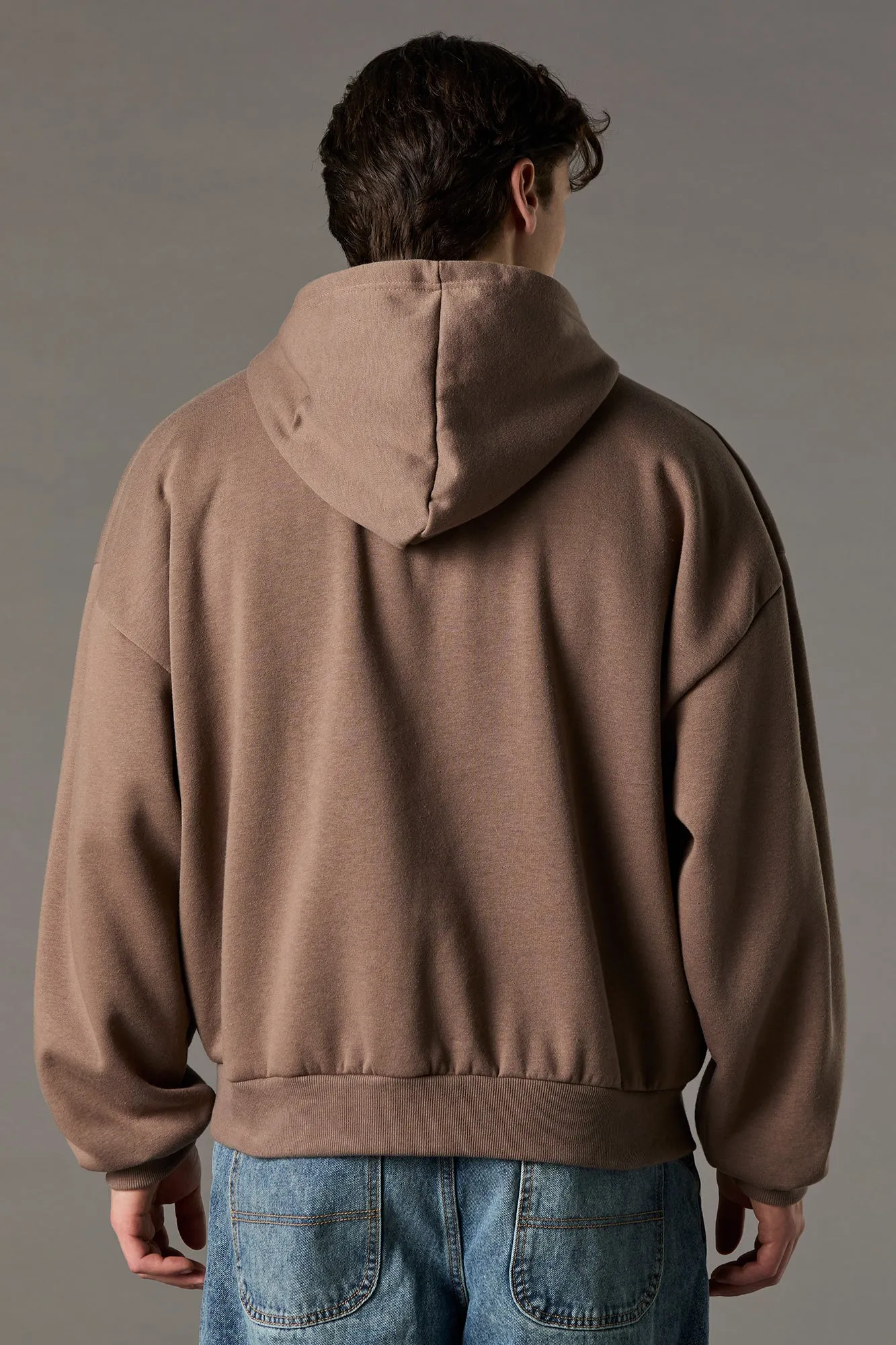 Haut à capuchon en molleton à broderie en chenille Playboy