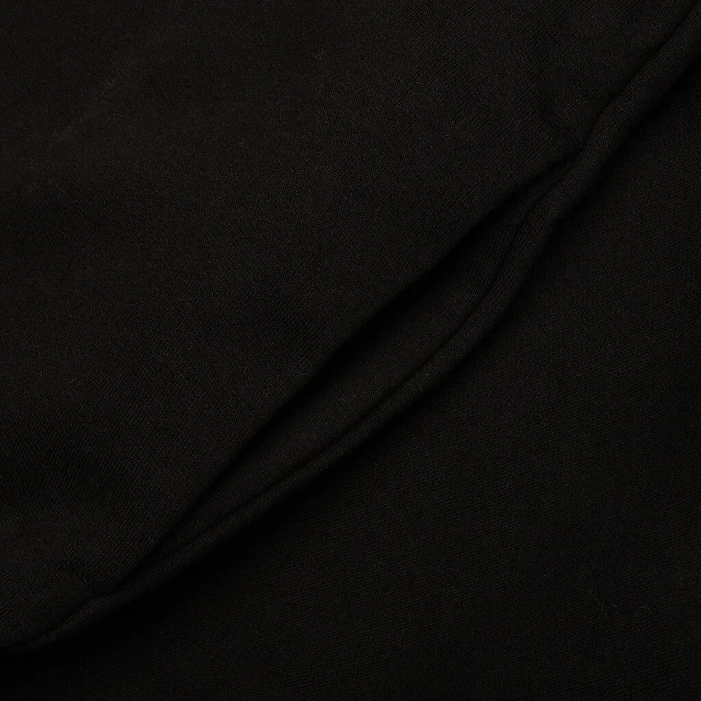 Heavy Fleece Fullzip Hoodie - Black