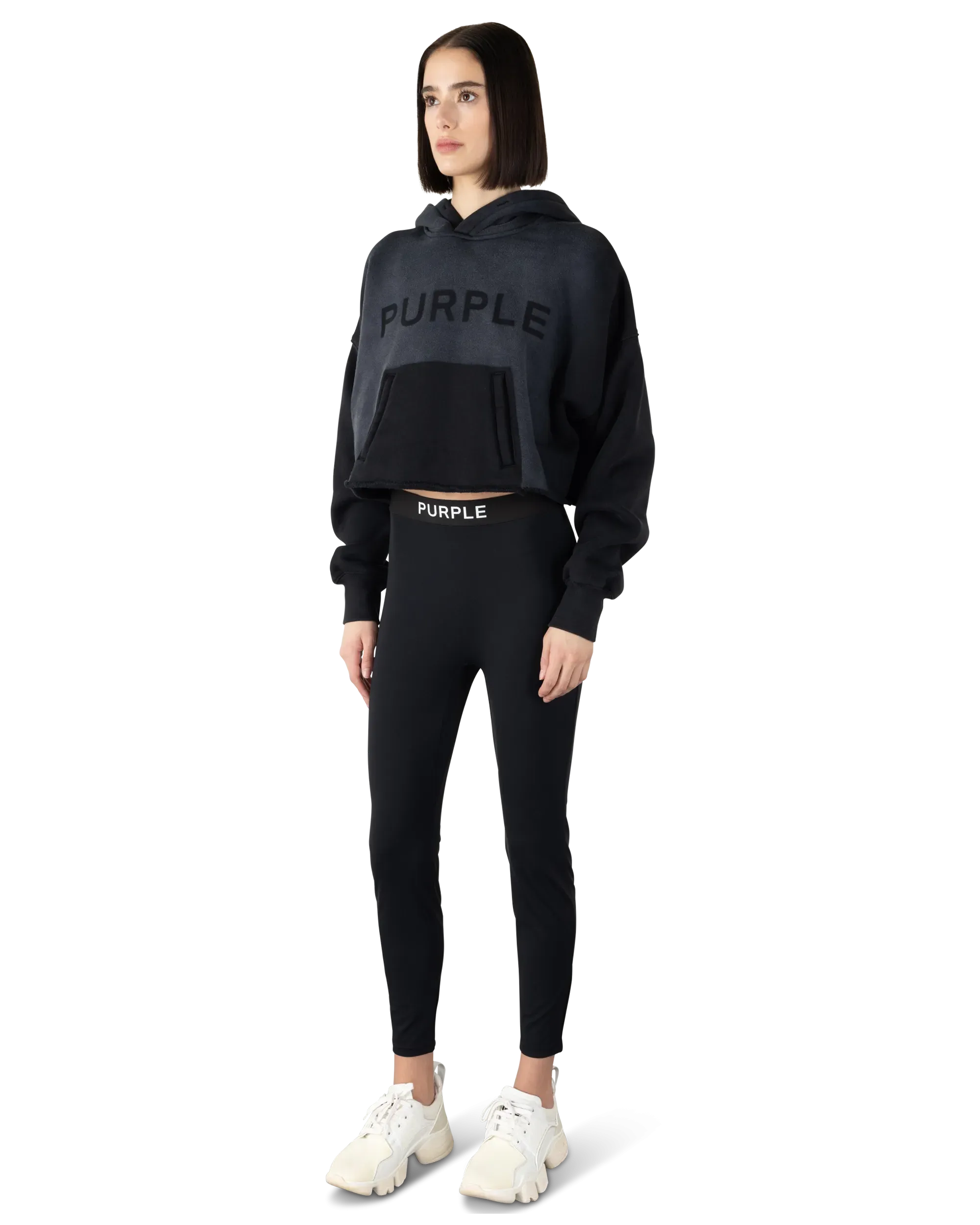 Heavyweight Fleece Raw Hem Hoodie