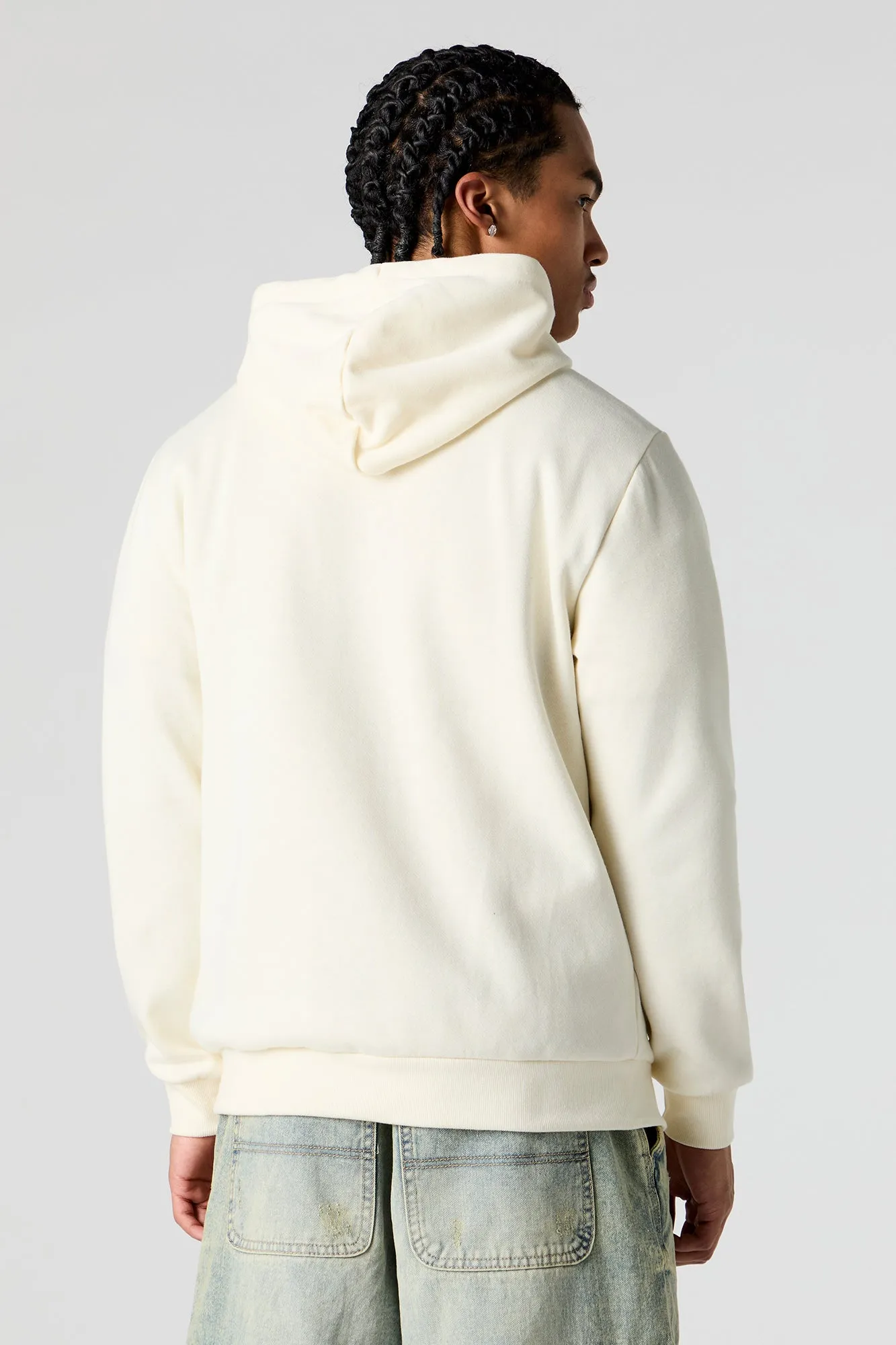 Hell-bent Raceway Embroidered Fleece Hoodie