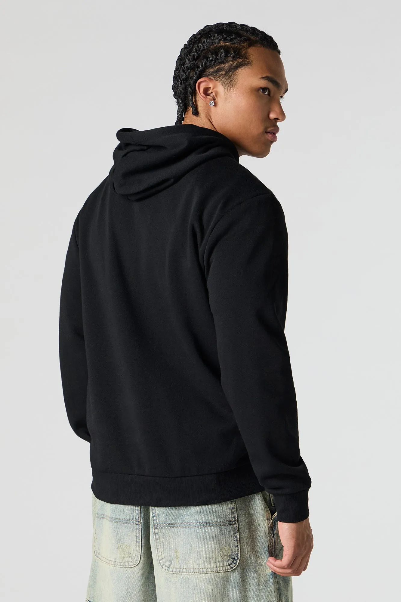 Hell-bent Raceway Embroidered Fleece Hoodie