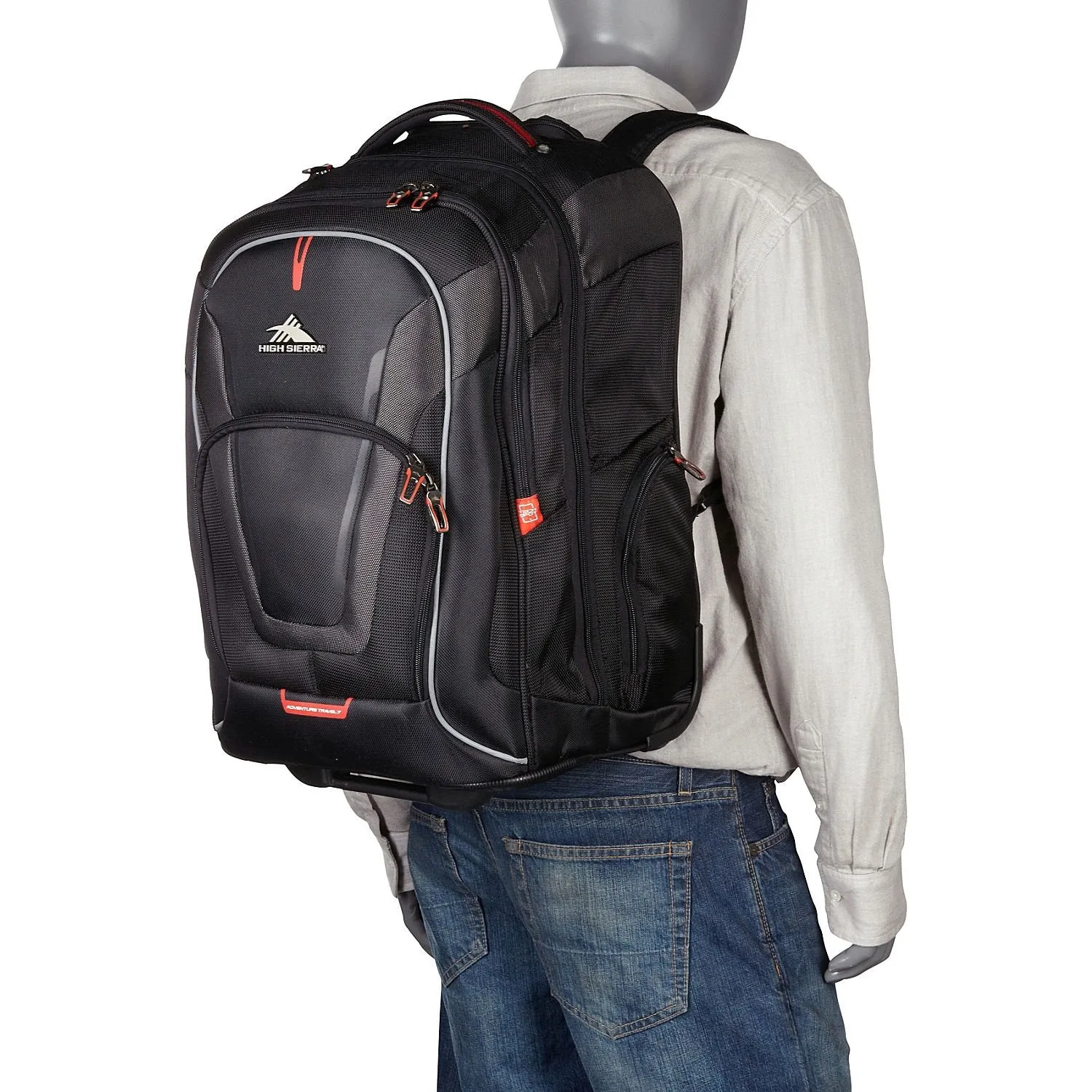 High Sierra AT7 Outdoor Wheeled Backpack