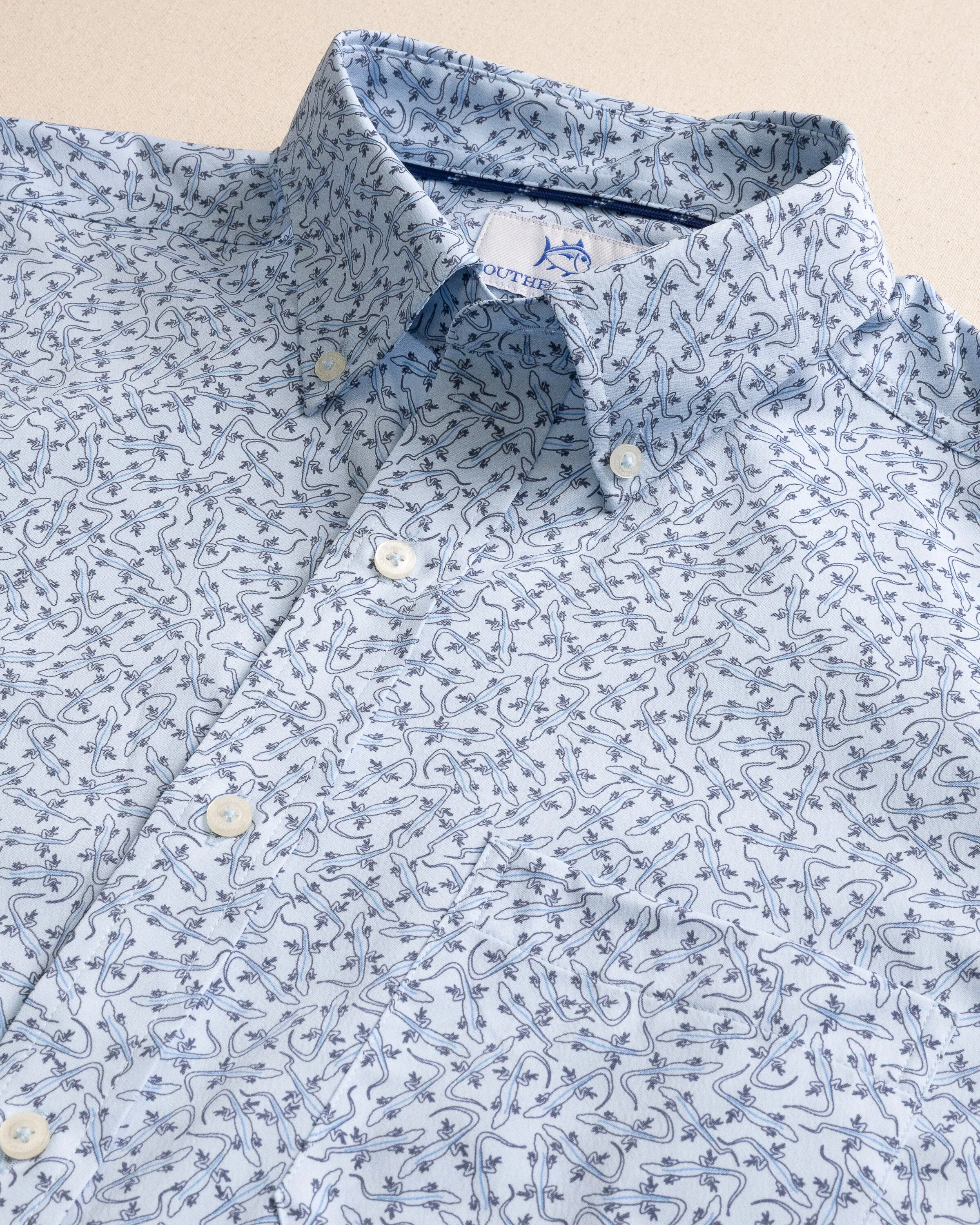 Iguana Glee brrr°® Intercoastal Short Sleeve Sport Shirt