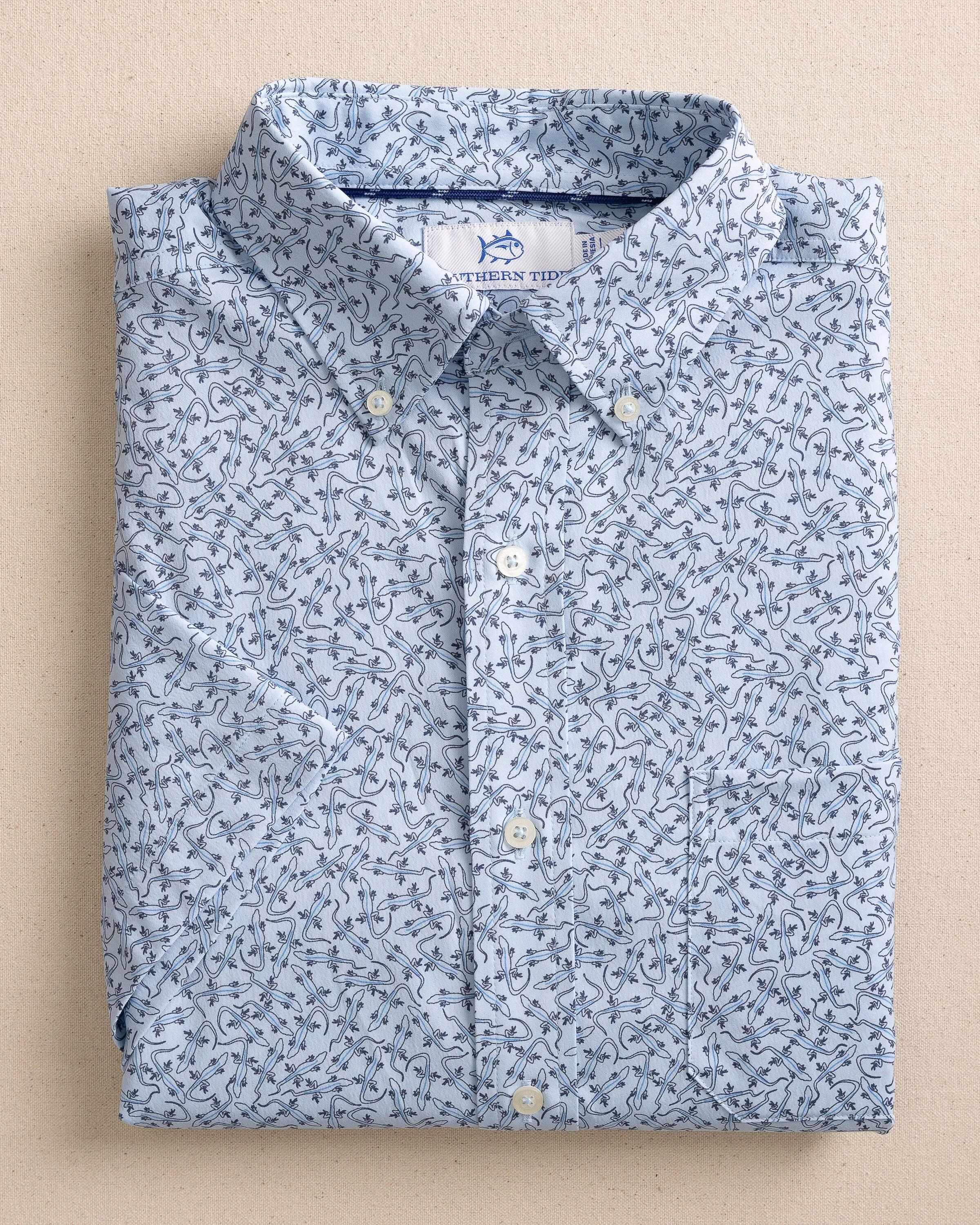 Iguana Glee brrr°® Intercoastal Short Sleeve Sport Shirt